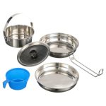 000_Stainless Steel and Plastic Cookware Mess Kit-1