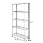 000_Kitchen Garage Storage Rack Shelf for Pantry Closet-1
