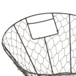 000_Mainstays Chicken Wire Decorative Storage Basket with Handles-1