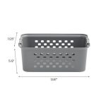 000_Plastic Countertop or Drawer Storage Basket for Organizing-1
