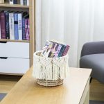 001_Mainstays Round Open Weave Tassel with Rolled Paper Storage Basket-2